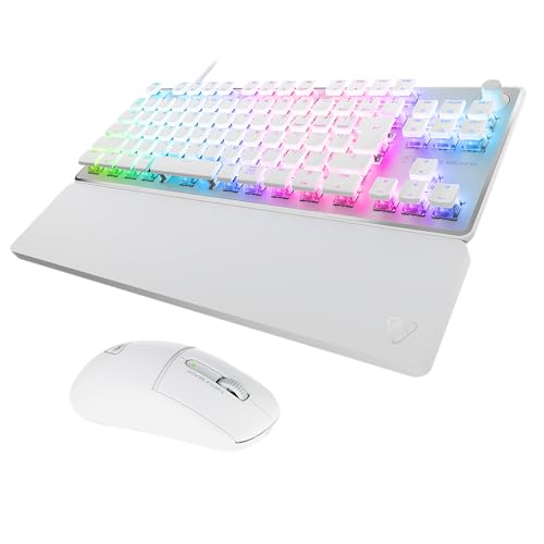 �y�Q�[�~���O�L�[�{�[�h�EFPS�����}�E�X�Z�b�g�z TURTLE BEACH Vulcan II TKL Pro �z���C�g + Burst II Air �z���C�g