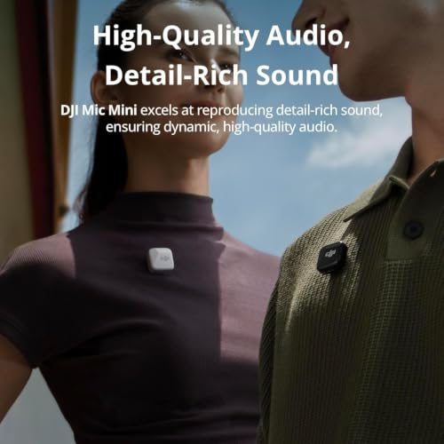 Image of DJI Mic Mini (1 TX + 1 Mobile RX), Wireless Microphone for Smartphone