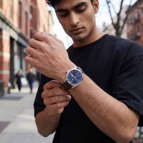 Image of Walrus INC Series Men's Analog Watch - Vegan Leather Strap, Stylish & Modern Style | Perfect for Formal and Casual Wear