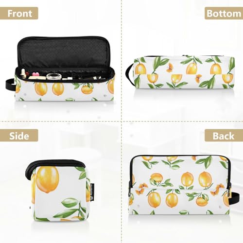Bolsa organizadora amarilla para herramientas de cabello miniatura 5