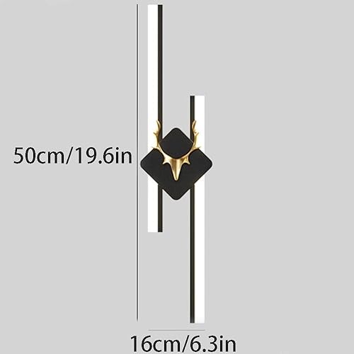 Miniatura 6 de Aplique nórdico de pared de mesita de noche para dormitorio, moderno de 14 W, lámparas de pared LED doradas, iluminación de pared industrial de