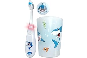 BriteBrush™ Kids Toothbrush (Shark)