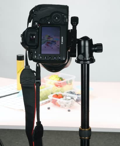 Gwnnsh Camera Lightweight Travel Tripod, 58” Detachable Monopod, Aluminum Ball Head Stand 3 X Control Knobs With Calibration, Dslr Qr Plate, Level Indicator, Flip Lock Design. Dare To Compare #TOP5