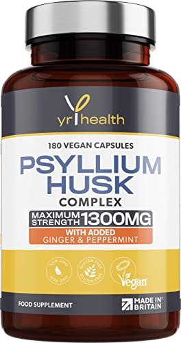 YrHealth Psyllium Husks Capsules 180 Vegan