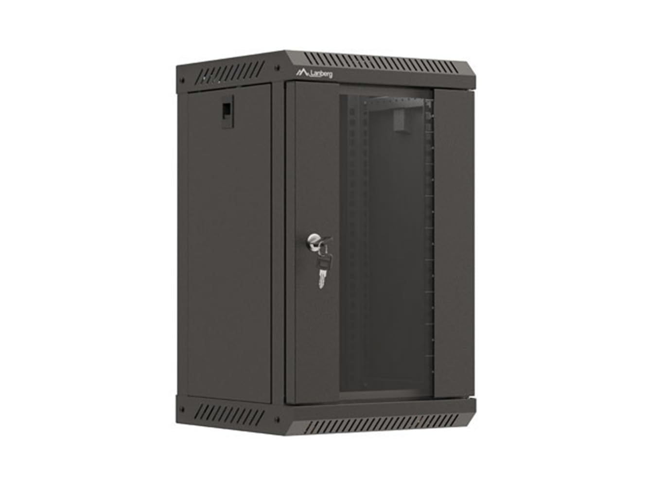 Lanberg WF11-3309-10B Rack-Schrank, Wandmontage, 9U