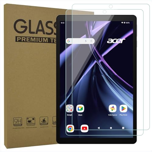 AKNICI [Lot de 2 Protection Écran pour Acer Iconia Tab A12-21P-A51P Tablet 12 Pouces, Film de Protection en Verre Trempé, 9H Dureté, Anti Rayures