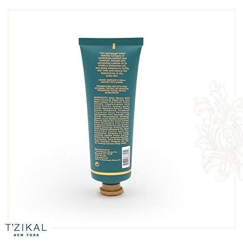 T'zikal Moisture Protect Hand Lotion (travel size) with Ojon Oil - for Itchy Hands and Dry Cracked Hands - Paraben Free Moisturizing Lavender Scented Mini Hand Lotion for Dry Hands & Sensitive Hands. - Image 2