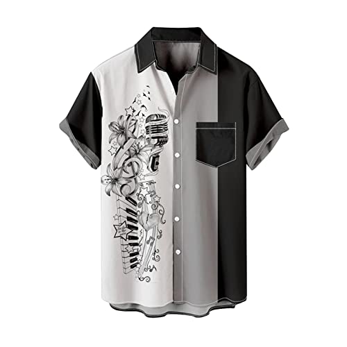 T-shirt de sport serré jaune style chemise boutonnée stretch pour homme athlétique