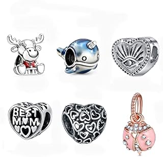 Charm for Bracelets Butterfly Heart Family Up Ballon House Anchor Turtle Shell Starfish House Dog Paw Angel Car Flower Swan Crab Dangle Pendant Fits Bracelet