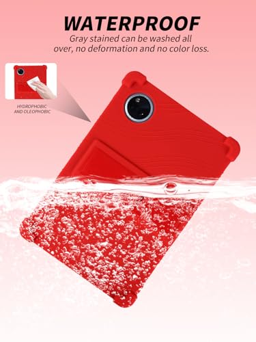 Coque silicone DOOGEE Tab A9+ antichoc à support ajustable - 6