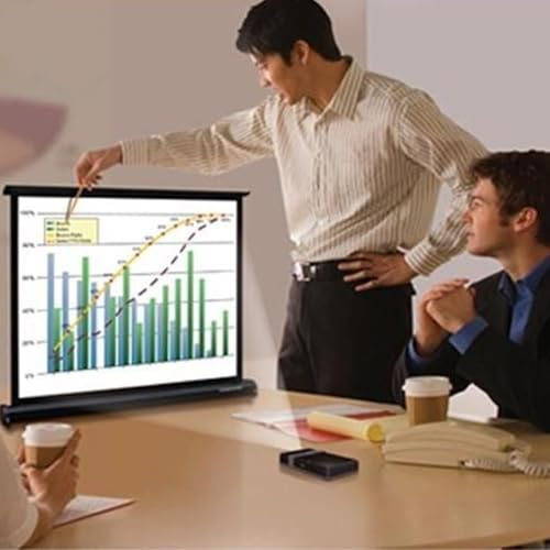 Pantalla portátil para proyector 50in 16:9 para interiores y exteriores miniatura 3