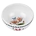 Portmeirion Exotic Botanic Garden 5.5” Fruit Salad Bowl | Set of 6 | Assorted Motifs | Fine Earthenware | Dishwasher, Microwave, Freezer and Oven Safe | Made in England