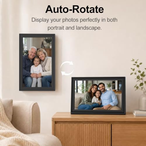 WiFi Digital Picture Frame, 10.1 Inch IPS Touchscreen, Easy to Use - image 5