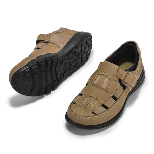 Image of Woodland Men's Leather Sandal