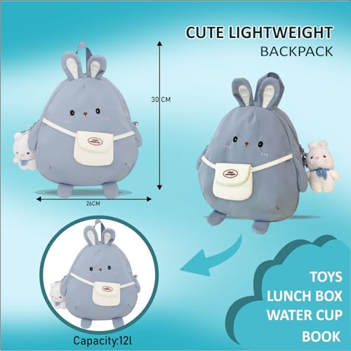 Image of Tinytot 15 inch Cute Backpack for Kids Girls Boys Toddler Backpack Preschool Nursery Play School Travel Bag for 5 to 8 Year Child - Mini Size