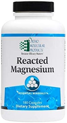 Ortho Molecular Products Reacted Magnesium (180ct)