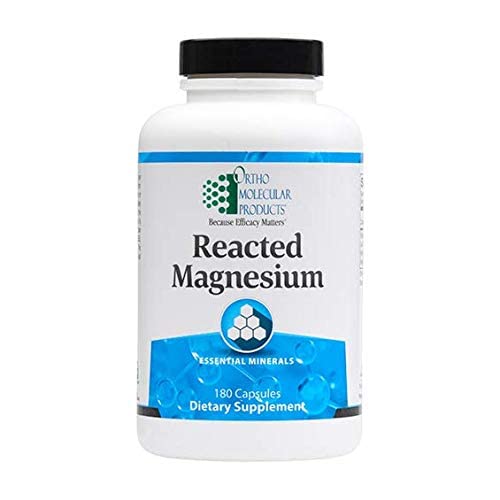 Ortho Molecular Products Reacted Magnesium (180ct)