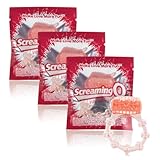 Screaming O Vibrating Ring – 3-Pack Disposable Penis Rings for Couples, Body-Safe, Single-Use Vibrators, Enhances Pleasure for Him & Her