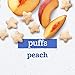 Gerber Stage 3 Baby Snacks, Peach Puffs, Puffed Grain Snack, Baby Led Feeding, Iron & Choline, Puffs Snacks for Babies, 6-Pack