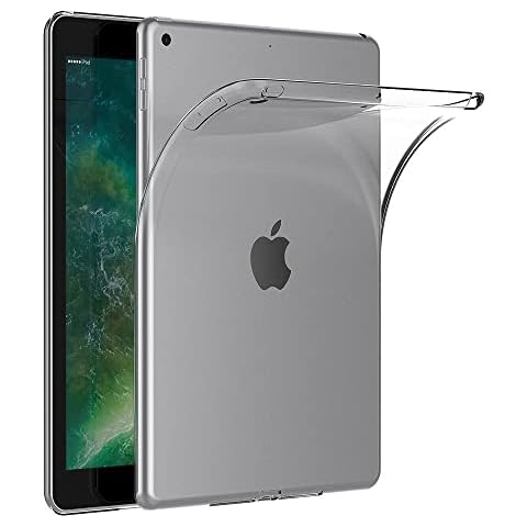 Funda Carcasa Gel Transparente REY para iPad 9.7" 2017/2018 Cover