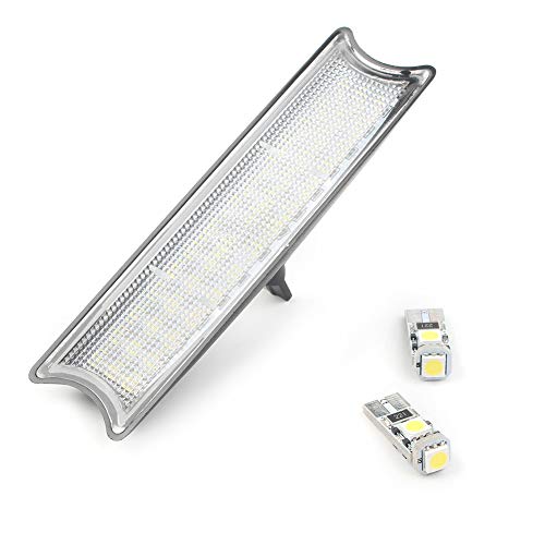 CNxinn10 LED Panel Dome Lamp Auto Car Interior Reading Plate Light Roof Ceiling Interior Wired Lamp for BMW 3 Series E46 325i 330ci M3 1998-2005