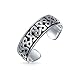 Bling Jewelry Celtic Knot Mid Finger Ring 925 Silver Adjustable Toe Rings