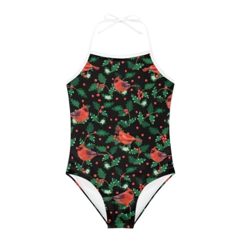 Image of Christmas One-Piece Swimsuits Beach Swimwear Bathing Suit for 3-10 Years Girls