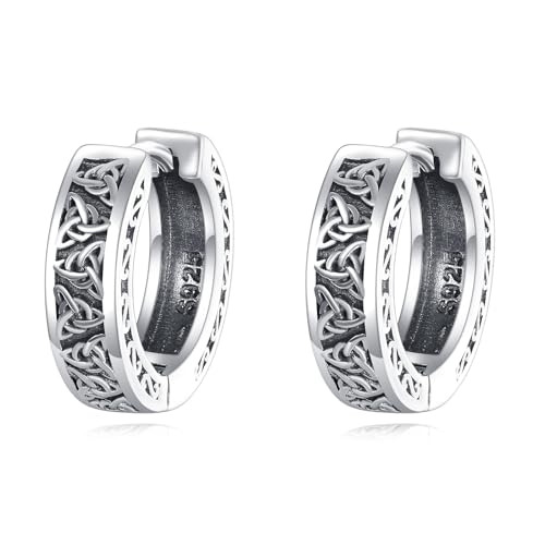 Boucles d'oreilles celtiques argent 925 pour sublimer votre style