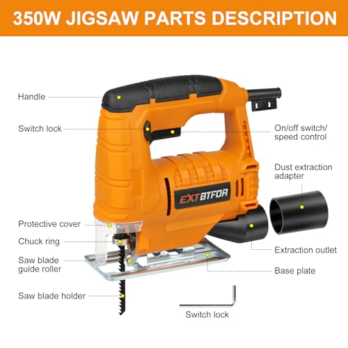 350W Electric Jigsaw Tool