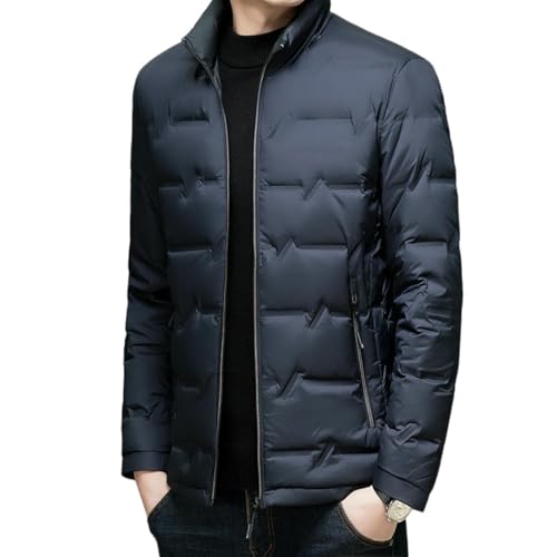 Veste légère pour homme résistante au froid avec col montant automne