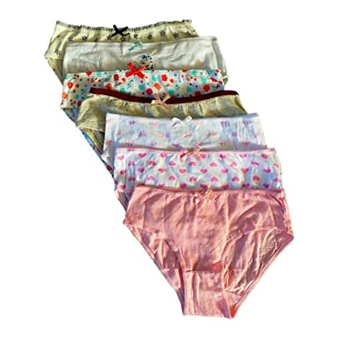 Ex-High Street Girls' Cotton Briefs Pack Cover