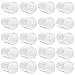 TEHAUX 40pcs Plastic Measuring Cup Clear Epoxy Under The Sink Organizer Measuring Cups for Resin Ash Tray Graduated Beakers Mixing Cups for Kitchen Cup Scale Small Measuring Cup