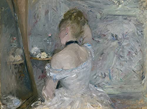 Toile Femme à sa toilette Morisot pour décoration salon chic