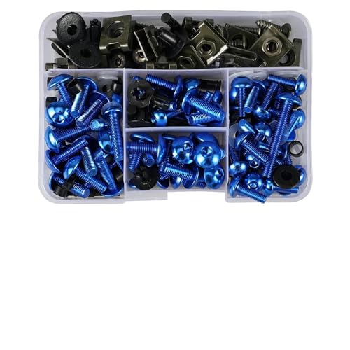 Pernos carenado moto CBR600RR tornillos M5 M6 azul accesorios carrocería CBR 1000RR