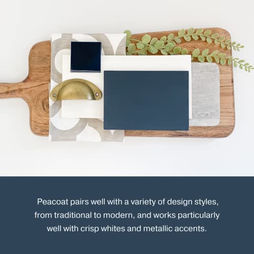 Chalk Style Paint - For Furniture, Home Decor, Crafts - Eco-Friendly - All-In-One - No Wax Needed (Peacoat [Navy Blue], Sample (4 Oz)) #TOP7