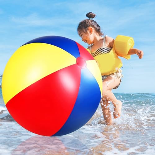 Pelota de playa gigante para fiestas en la piscina y juegos acuaticos de jardin 6