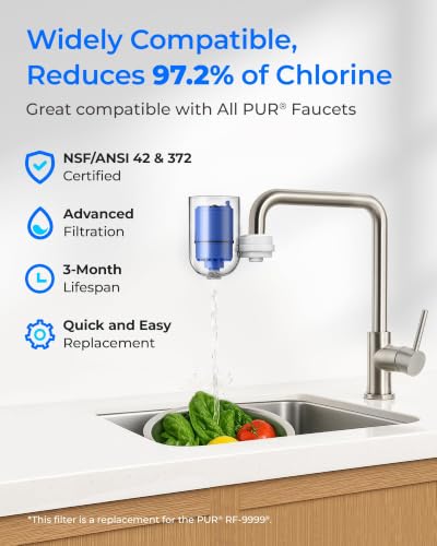 Image of Waterdrop Faucet Water Filter, NSF 42 Certified, 8 Pack