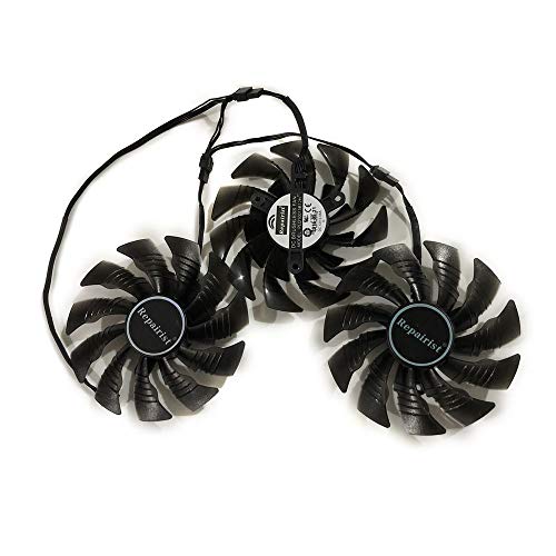 Graphics Card Fans Pld10015B12H Gpu Cooler For Gigabyte Aorus Gtx 1080 Ti Gtx 1080 8G 11Gbps Gtx 1070 Xtreme Edition Video Vga Cards Cooling (1 Set 100Mm 4Pin Triple Fan) #TOP1