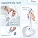 JFNoraiva Toilet Aids for Wiping Bottom – Ideal for People Overweight,Elderly, Disabled and Post Surgery,Innovative Replaceable Clamp Head and 16.5