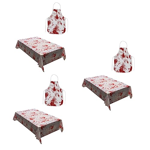 Cabilock 3 Juegos Delantal Espeluznante