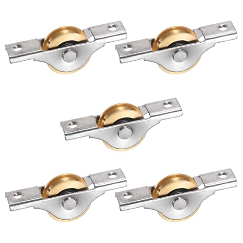 Roulettes porte garage coulissante nylon 26 mm M METERXITY pour supprimer les grincements