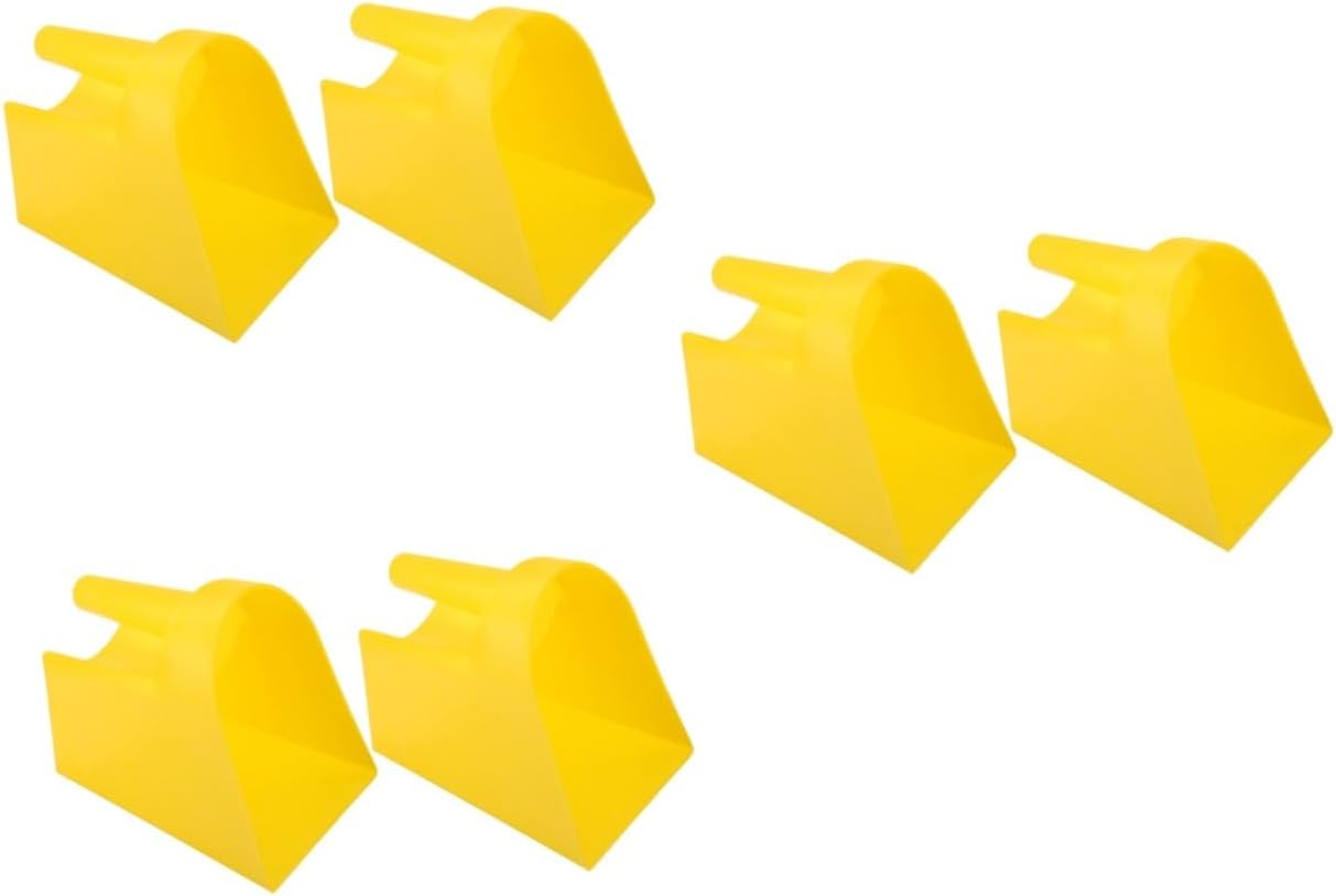 BESPORTBLE 6pcs Scoop for Livestock and Wear-resistant Farm Shovel Ergonomic Handle for Comfortable Grip for Feeding Goats Sheep and Pigs