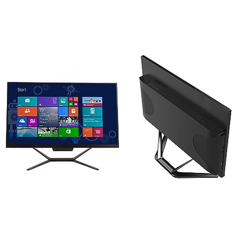 PC All-in-one, AIO Desktop 4 Core 4 Thread UE Plug 23,8 Polegadas FHD para Casa (8+128G Plugue UE)