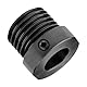 DEEFIINE Spindeladapter für Holzbearbeitung, konvertiert M18 x 2,5 mm auf M33 x 3,5 mm Gewindebohrfutter-Einsatzadapter