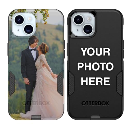 OtterBox Custom Picture Phone Case for iPhone 15, iPhone 14,
