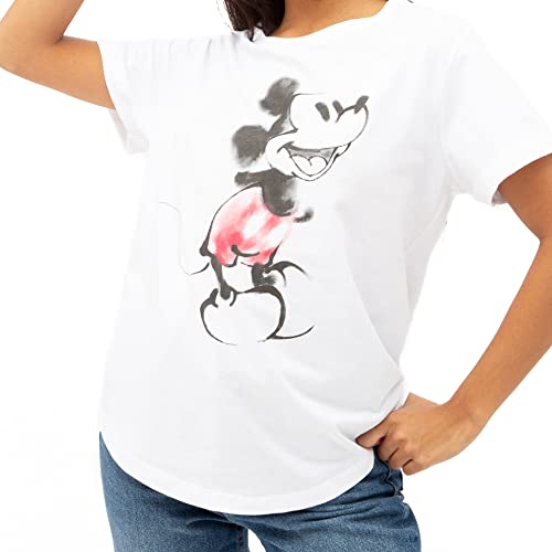 T-shirt Mickey Disney femme en coton idéal pour vos sorties estivales