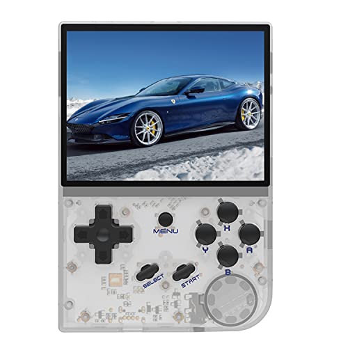 Whatsko RG35XX Handheld Spielekonsole, unterstützt über 5000 Spiele, mit Linux-Systemen kompatibel, Verschiedene Emulatoren, tragbare 3.5 Zoll IPS Retro Spielekonsole 64 GB Cover