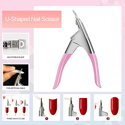 Saint-Acior Acryl Nagelset Nail Art Set professionelle Nageldesign Acrylpulver Strasssteine Dekoration Kits… – Bild 7