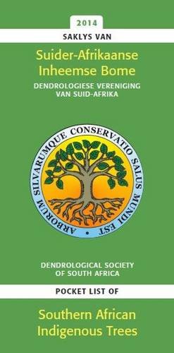 Saklys van Suider-Afrikaanse inheemse bome/ Pocket list of Southern African indigenous trees
