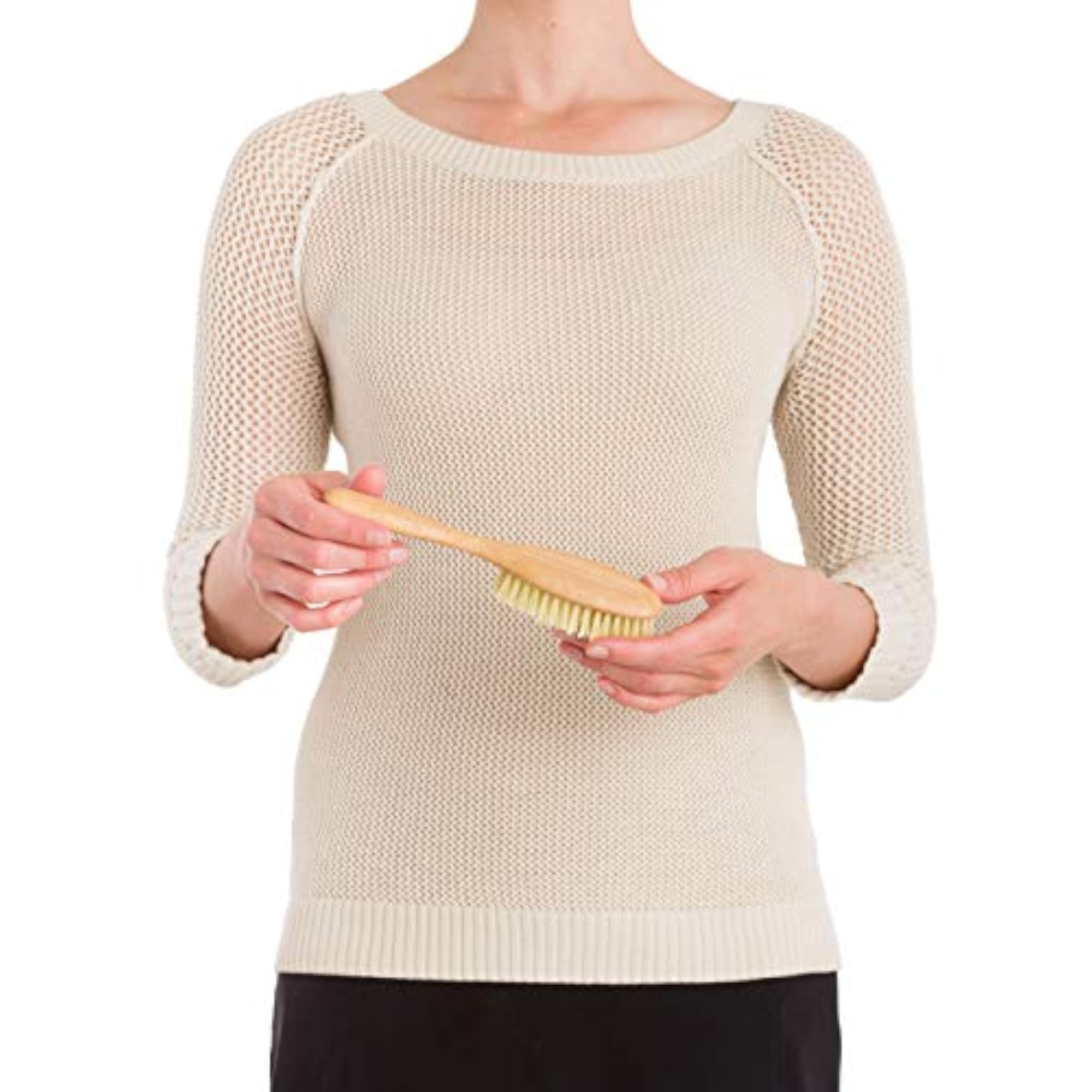 Bürstenhaus Vegan Tampico Fiber Hairbrush with Beechwood Handle